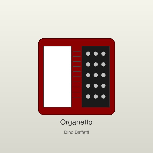 Organetto Dino Baffetti